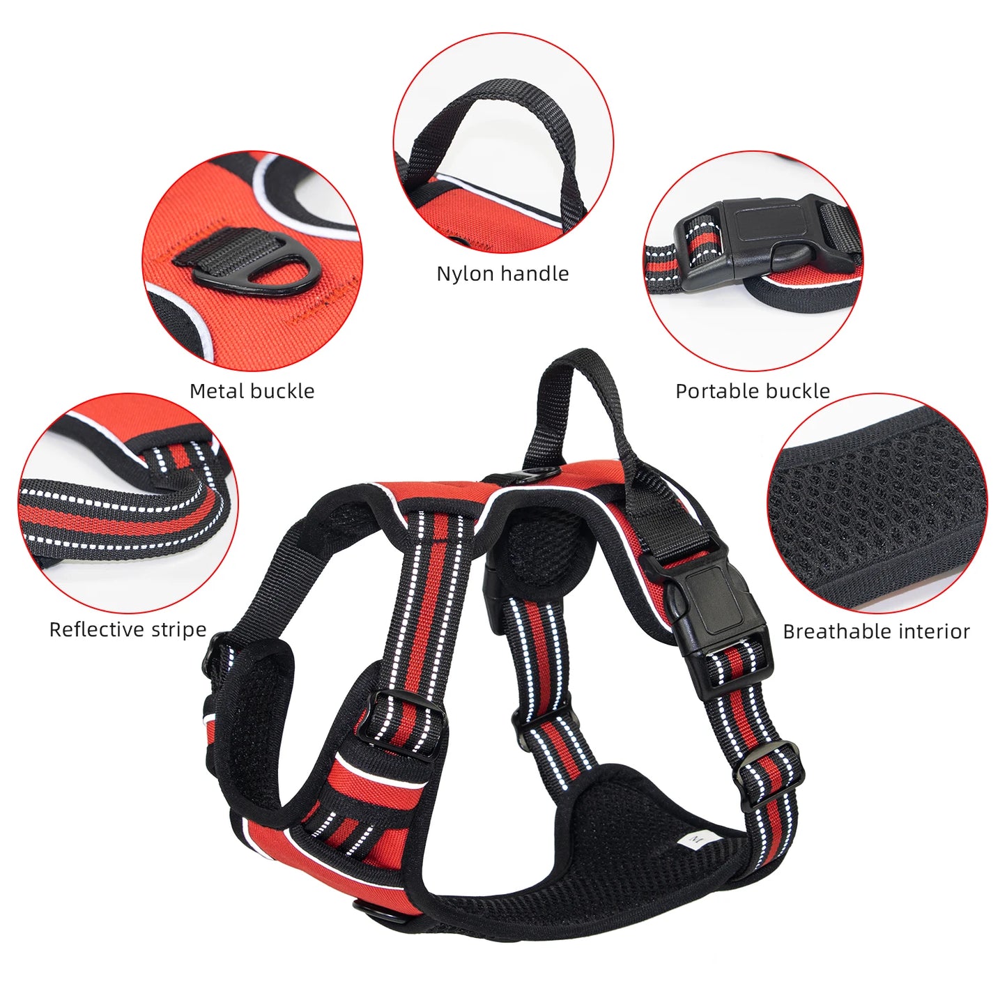 Arnes para Perros Antitirones