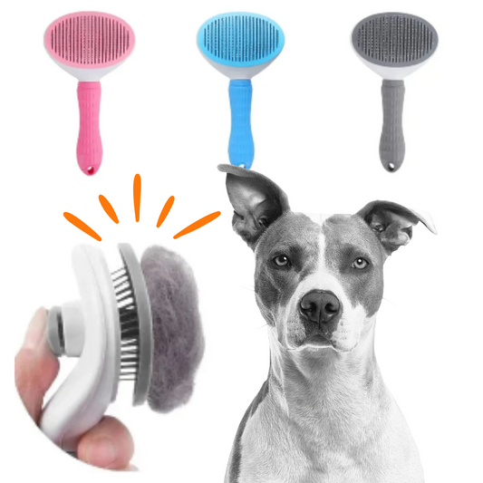 Cepillo Profesional para Perros y Gatos - Ideal para Pelo Largo y Corto