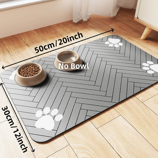 Pet Mat - Tapete Absorbente para Comederos