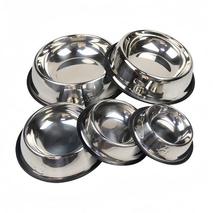 Comedero de Acero Inoxidable para Perros/Gatos 